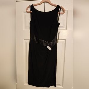 Lauren Ralph Lauren Black Midi Dress